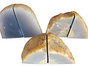 Agate Bookends 1-3kg - Pair