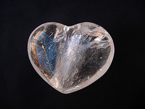 Quartz Crystal Decorative Heart