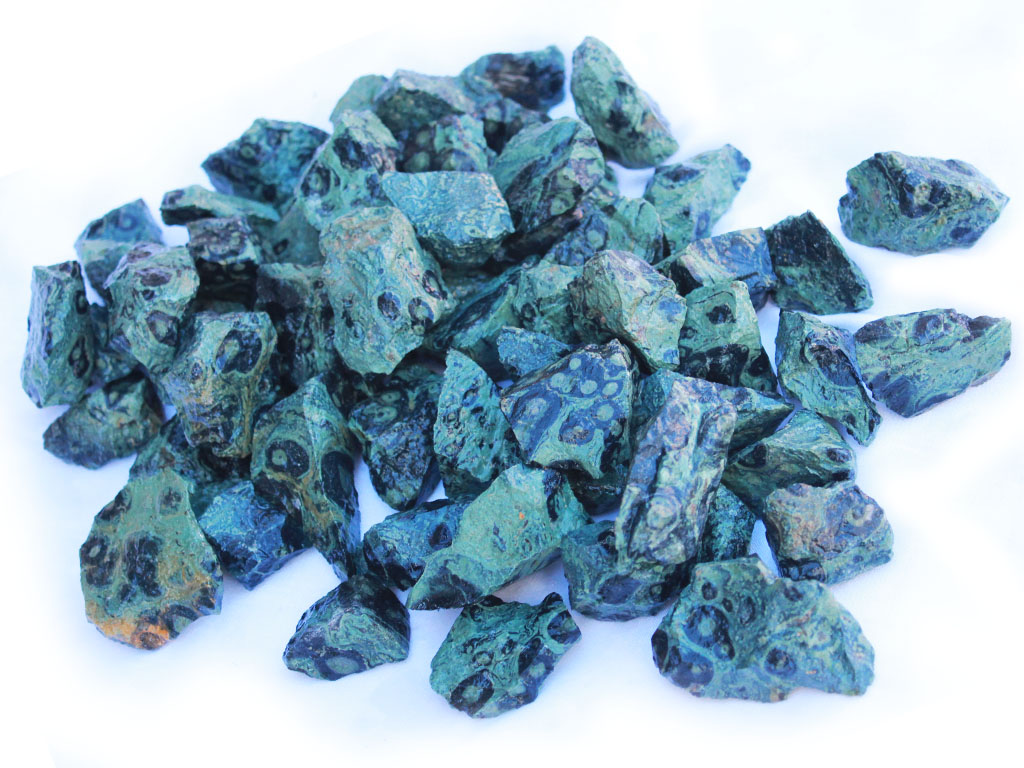 Crocodile Jasper Rough Gem Decor Rough (530g) 5Kg Bag (11LBS and UP)