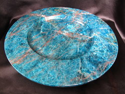 Apatite Plate Fancy Base - 12 inch - 2.51Kg