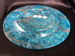 Apatite Plate Fancy Base - 12 inch - 2.51Kg