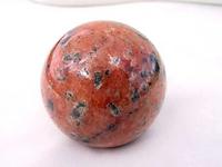 Orange Calcite Spheres (55mm)