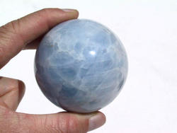 Blue Calcite Spheres (55mm)