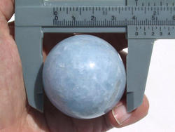 Blue Calcite Spheres (40mm)