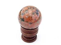 Orange Calcite Spheres (55mm)