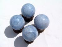 Blue Calcite Spheres (50mm)