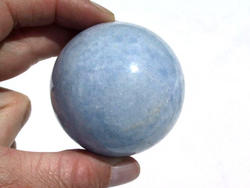 Blue Calcite Spheres (50mm)