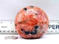 Orange Calcite Spheres (60mm)