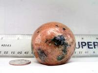 Orange Calcite Spheres (40mm)