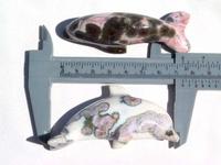 Sea Jasper Small Dolphin - Fancy Shape