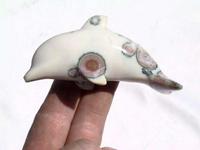 Sea Jasper Small Dolphin - Fancy Shape