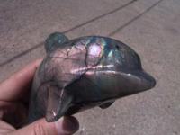 Labradorite Medium Size Dolphin