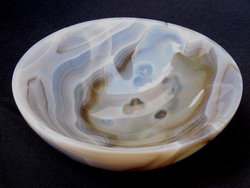 Agate Handcrafted Bowl 4 inch