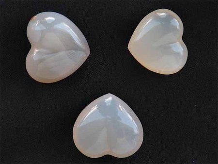 Agate Small Jewellery Heart