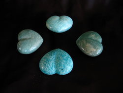 Amazonite Heart 90g - Multi-box (300pcs)