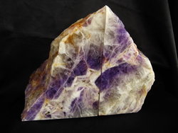 Banded Amethyst Bookends (5-7Kg)