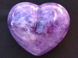 Amethyst Heart 200g - 2 Flats (24pcs)