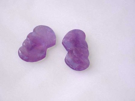 Amethyst Jewellery Double Hearts (500 pcs) 1 box