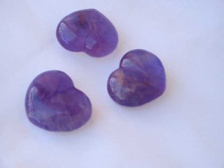 Amethyst Small Heart (20g) 1000PCS