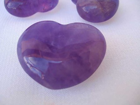 Amethyst Small Heart (20g) 1000PCS