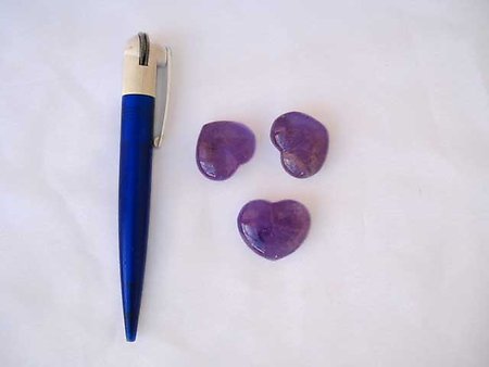 Amethyst Small Heart (20g) 1000PCS