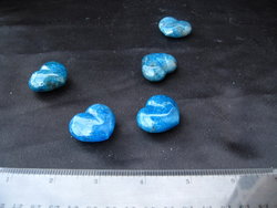Apatite Jewellery Small Heart 1 bag (24pcs)