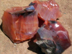 Carnelian Rough 5 LBS Lot