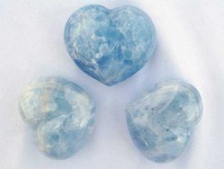Blue Calcite Heart 200g