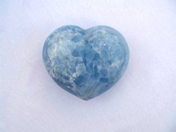 Blue Calcite Heart 200g