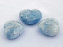 Blue Calcite Heart 200g