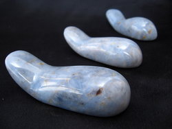 Blue Quartz Massage Tool - Handheld Design - 5 Flats (90pcs)