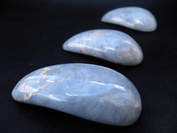 Blue Quartz Massage Tool - Round Design - 5 Flats (90pcs)