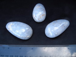 Blue Quartz Massage Tool - Round Design - 5 Flats (90pcs)