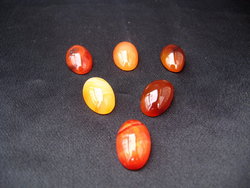 Carnelian Cabochons 24 x 14mm - 1 bag (25pcs)