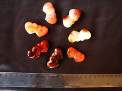 Carnelian Double Heart - Multi Box (300pcs)