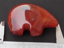 Carnelian Fetish Bear - 2 Flats (36pcs)