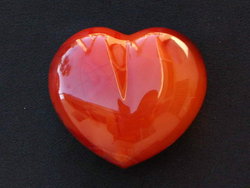 Carnelian Heart 90g - 10pcs