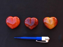 Carnelian Heart 90g - 2 flats (48 pcs)