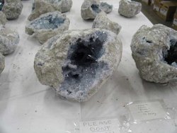 Celestite Geodes - 33.75Kg