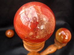 Chestnut Jasper Sphere (40mm) 2pc