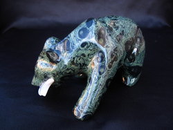 Crocodile Jasper Bear Eating Fish - 5pcs