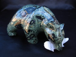 Crocodile Jasper Bear Eating Fish - 5pcs