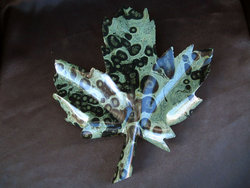 Crocodile Jasper Leaves Large 10pcs