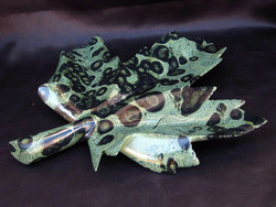 Crocodile Jasper Leaves Large 10pcs