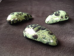 Crocodile Jasper Massage Round Design