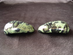 Crocodile Jasper Massage Round Design
