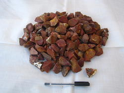 Red Jasper Decor Rough (15-30g) 5Kg (11LBS) 1 Bag