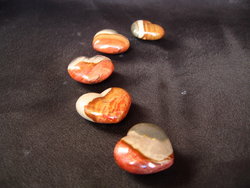 Desert Jasper Jewellery Small Hearts