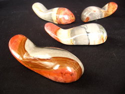 Desert Jasper Massage Tool - Hand Held Design 5pcs