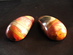 Desert Jasper Massage Tool - Round Design 5pcs